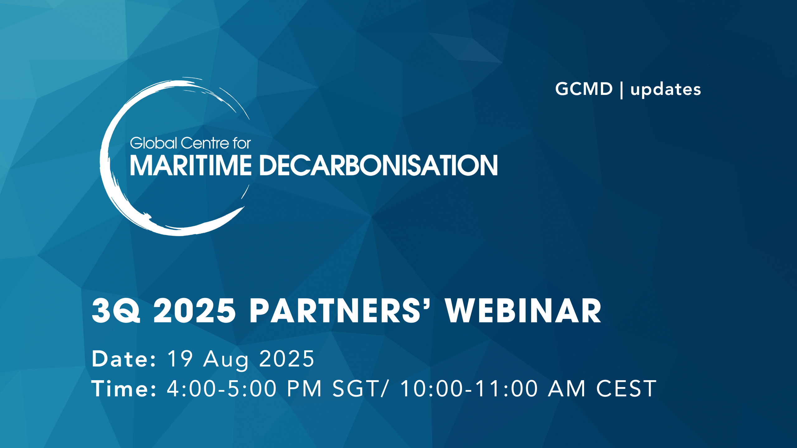 Gcmd Photo GCMD Partners' Webinar - 3Q2025 - GCMD